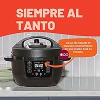 Vista 5 de Instant Pot 4QT RIO Mini Multicocina 7 en 1, Olla a Presión, Cocción Lenta, Saltear, Vapor, Arrocera, Yogur y Calentador, Negro, 4 Cuartos