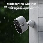 aosu Outdoor Security Cameras Wireless Home Surveillance System with aosuBase, Battery Powered, Cross-Camera Tracking, True 2K HD Color Night Vision, Spotlight, Motion Alert, Easy Setup, 6-Cam-Kit