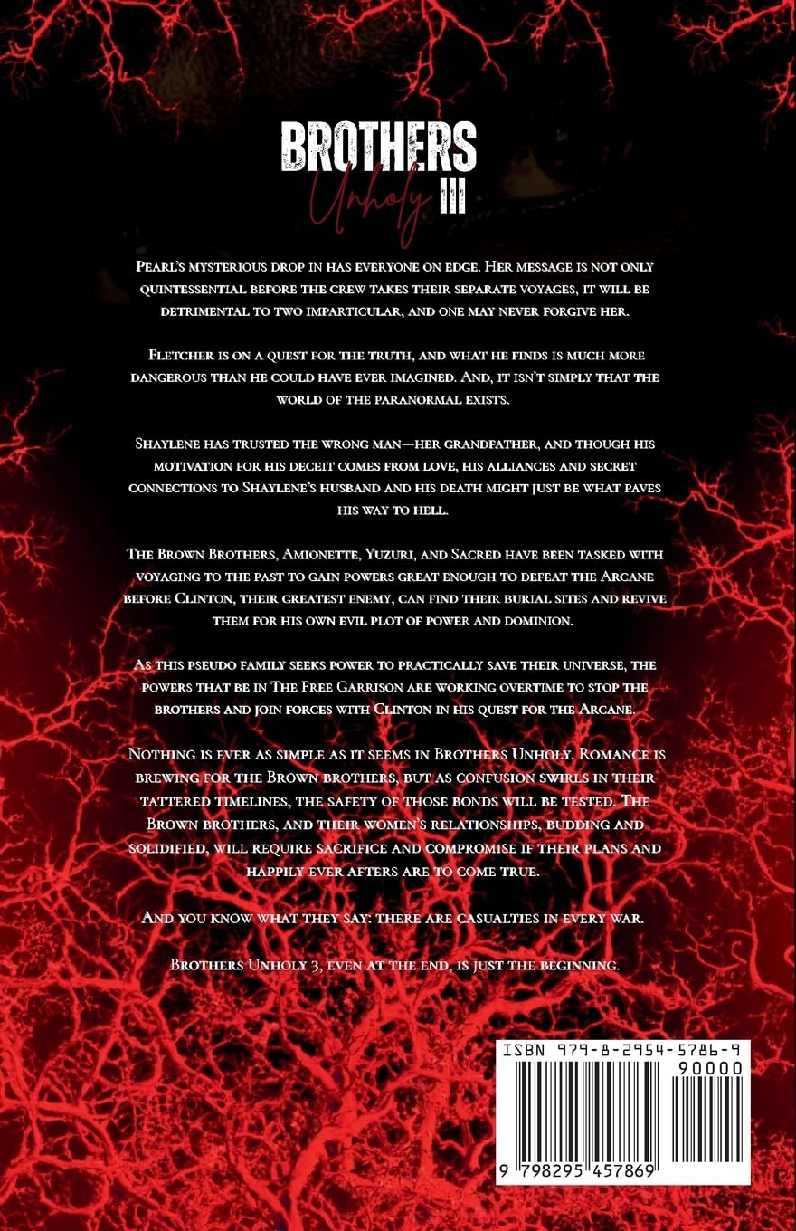 Brothers Unholy Book 3      Paperback – December 4, 2025