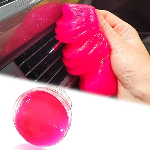 Kit de limpieza de coche, geles de limpieza de automóvil, herramientas universales para detallar el interior del automóvil, masilla limpiadora de