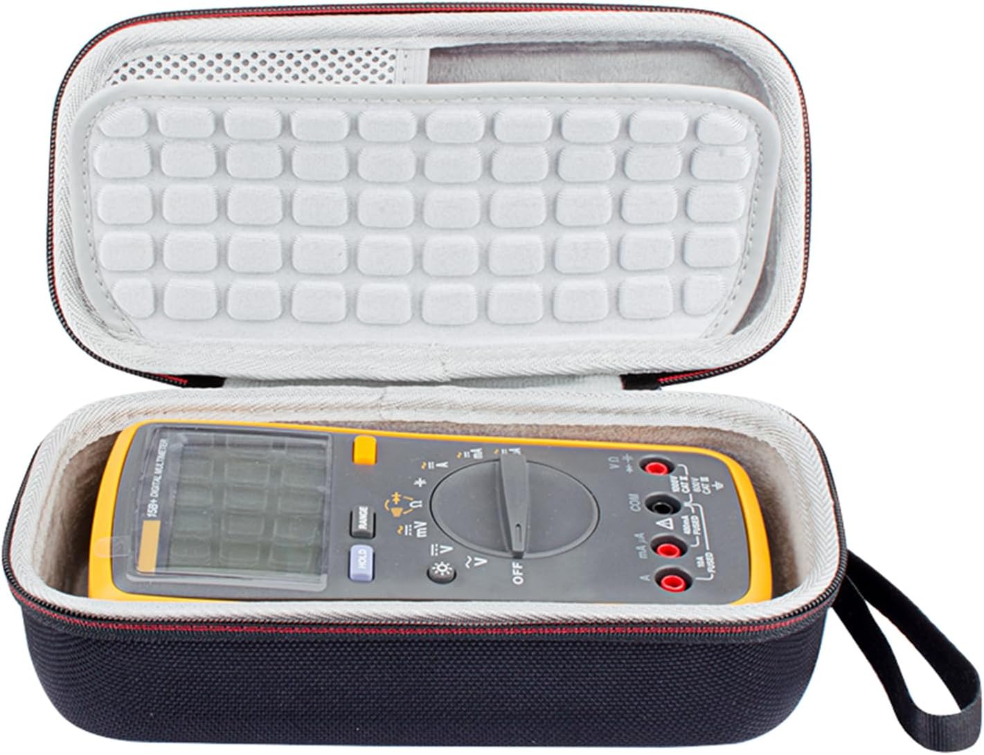 Carrying Bag ForFluke F15B+ F17B+ F18B+ Digital Multimeter EVA Case Protector Storage Bag OrganizerBag with Interlayer Carrying Case