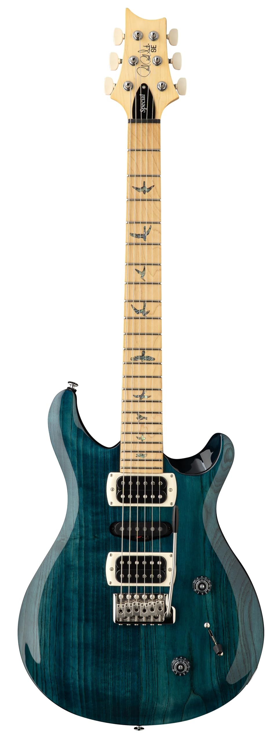 Amazon.com: PRS SE Swamp Ash Special, Iri Blue with Bag : Musical