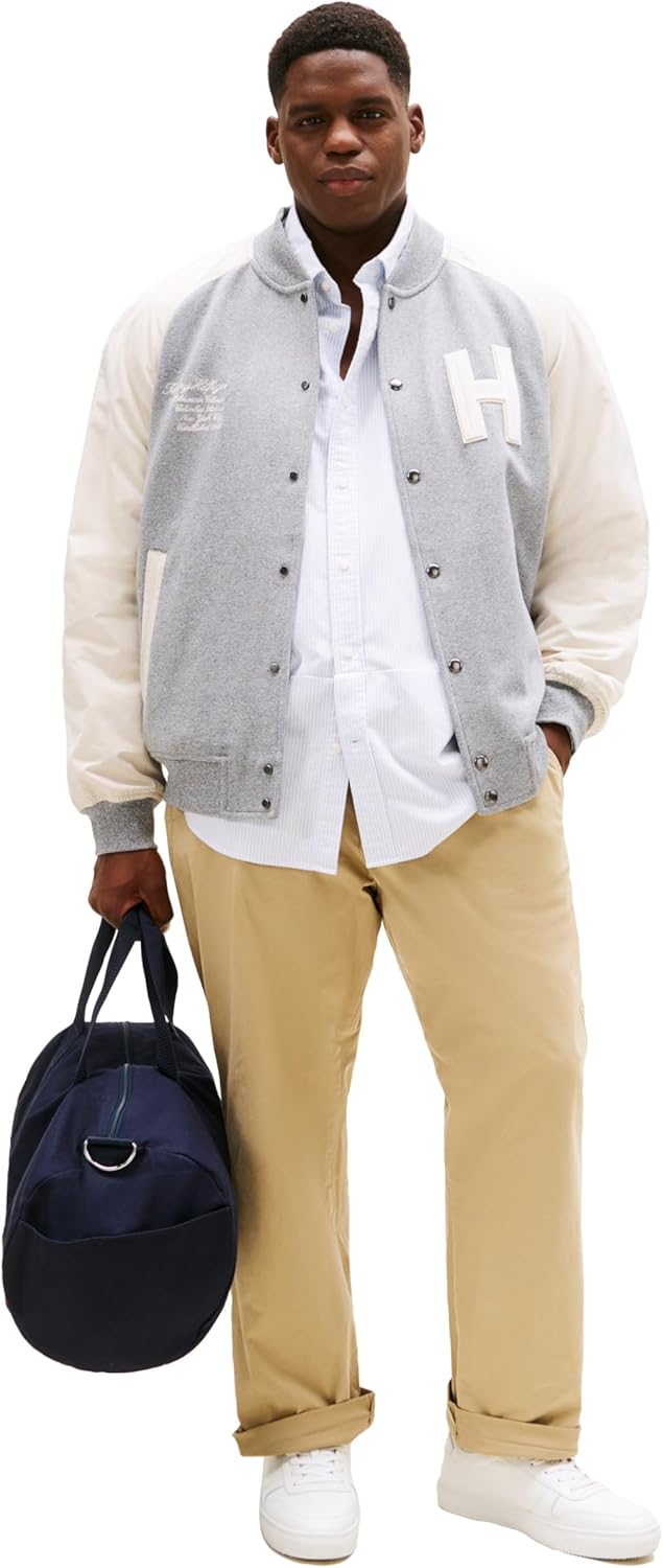 Tommy Hilfiger Men's Big & Tall Stretch Cotton Chino Pants in Classic Fit - Image 3