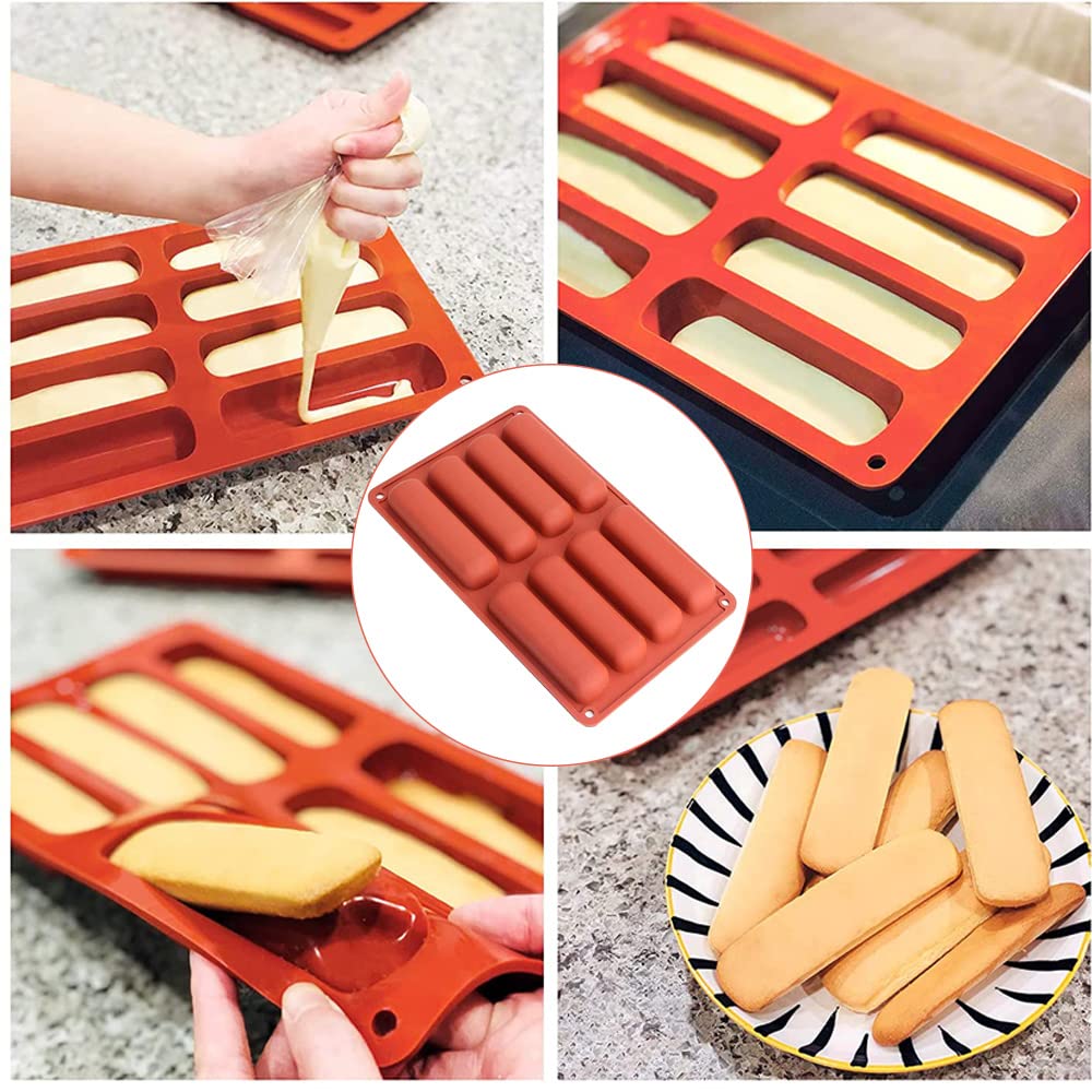 Stampo In Silicone Per Barrette Energetiche E Cioccolato - 2 Pezzi, Antiaderente, Per Forno E Freezer - Foto 2