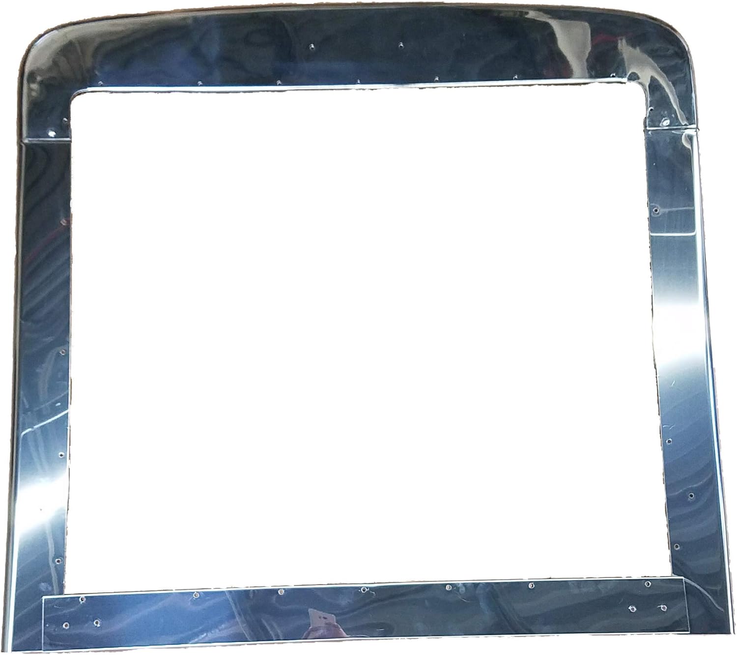 Peterbilt 379 Extended Hood Complete Grille Kit, Stainless Steel, Includes bolts