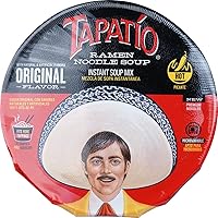 Vista 4 de Tapatio Ramen Noodle Soup Big Bowl 105g, Original (Bulk Case of 6)