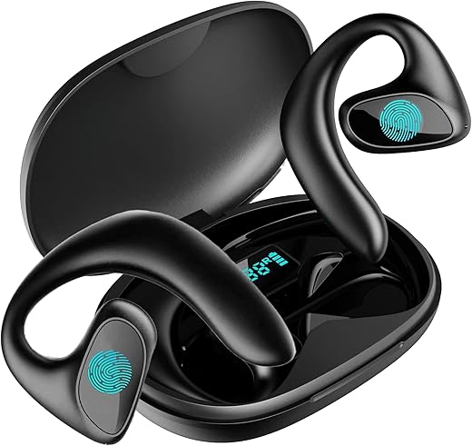 AI Translation Earbuds Real Time - All Language Translator Headphone Translating Earpiece Device - Wireless Bluetooth Ear Bud Offline Live Translate Earphone Interpreter Open Earpod for iPhone Android