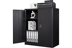 Letaya Metal Storage Locker Cabinet with Lock Door