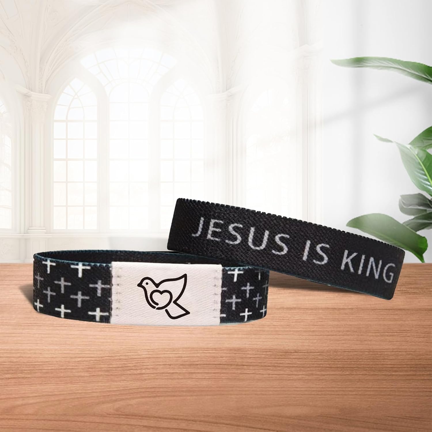 Bible Verse Bracelets With NFC, Daily Bible Verse Bracelet, Wearable Bible Bracelet Christian Wristbands Bible Gifts For Men Women - Image 6