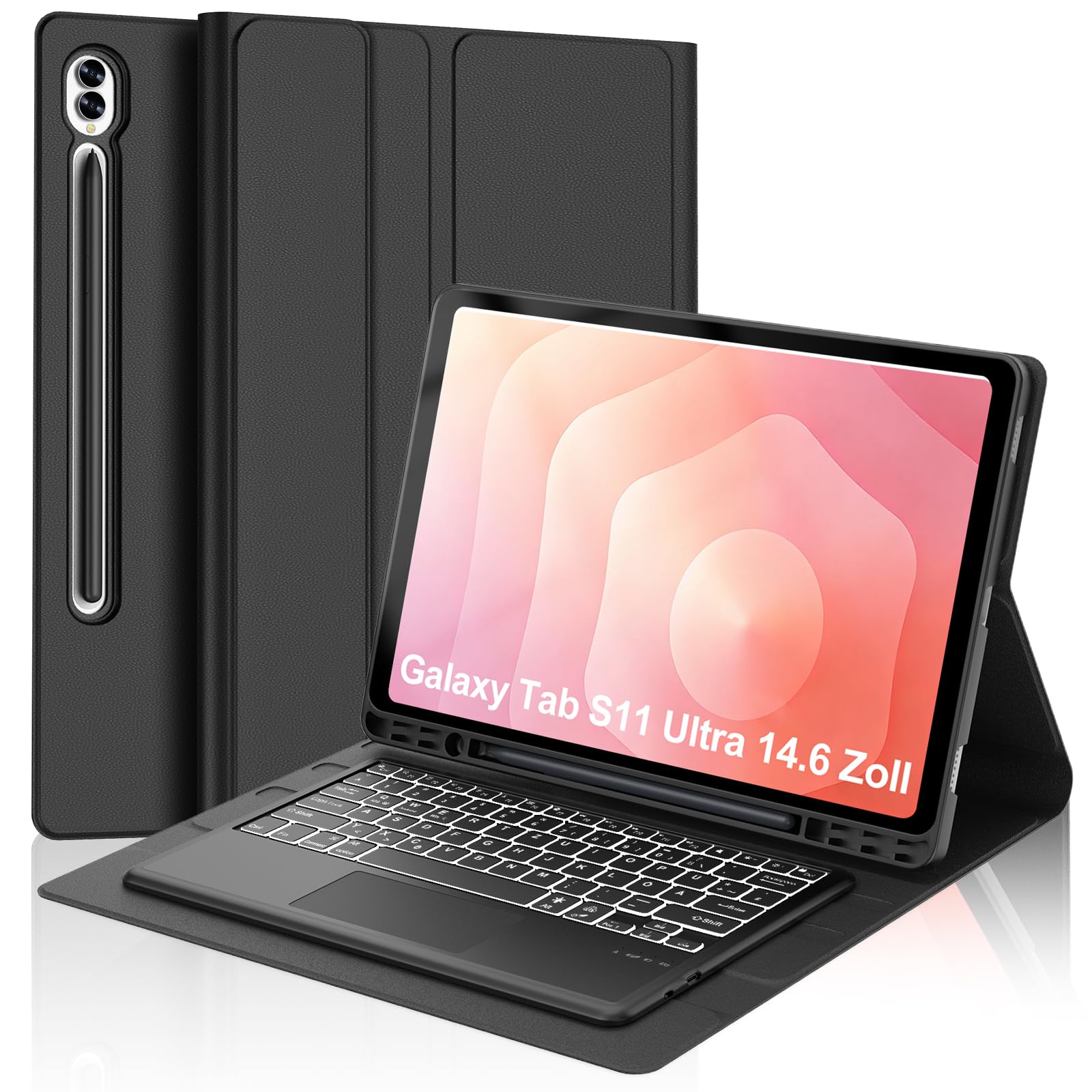 Samsung Galaxy Tab S11 Ultra 14,6 inç con Touchpad için klavye