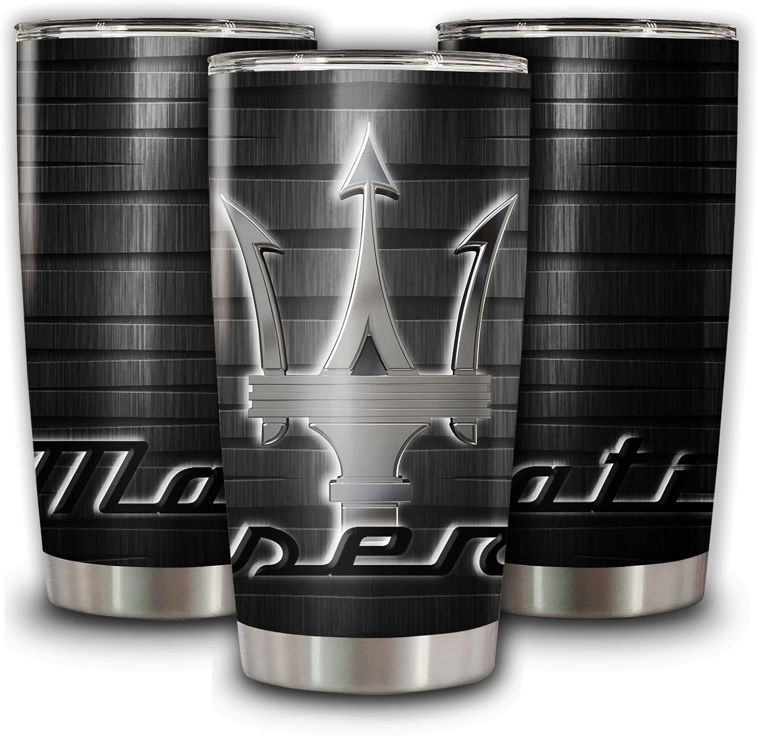 DOINB TIAN Insulated Stainless Steel Tumbler Vacuum Mug Logo With Lid Coffee Travel Cup Tea Bottle 20 Oz Tumblers Gifts For Friend Co-worker Father's Mother's Day Birthday Christmas, White, 20, 30oz