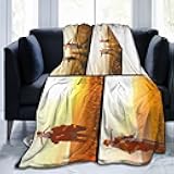 JeReVolng Custom Blanket with Photo Text Personalized Bedding Throw Blankets Customized Flannel Fleece Blankets for Family Birthday Wedding Gift Fits Couch Sofa Bedroom Living Room