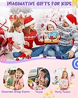 Vista 6 de Kit de arcilla seca al aire para 12 animales, arcilla para modelar, 12 cajas para niños con herramientas de escultura y tutoriales, modelo mágico