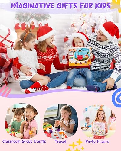 Miniatura 6 de Kit de arcilla seca al aire para 12 animales, arcilla para modelar, 12 cajas para niños con herramientas de escultura y tutoriales, modelo mágico