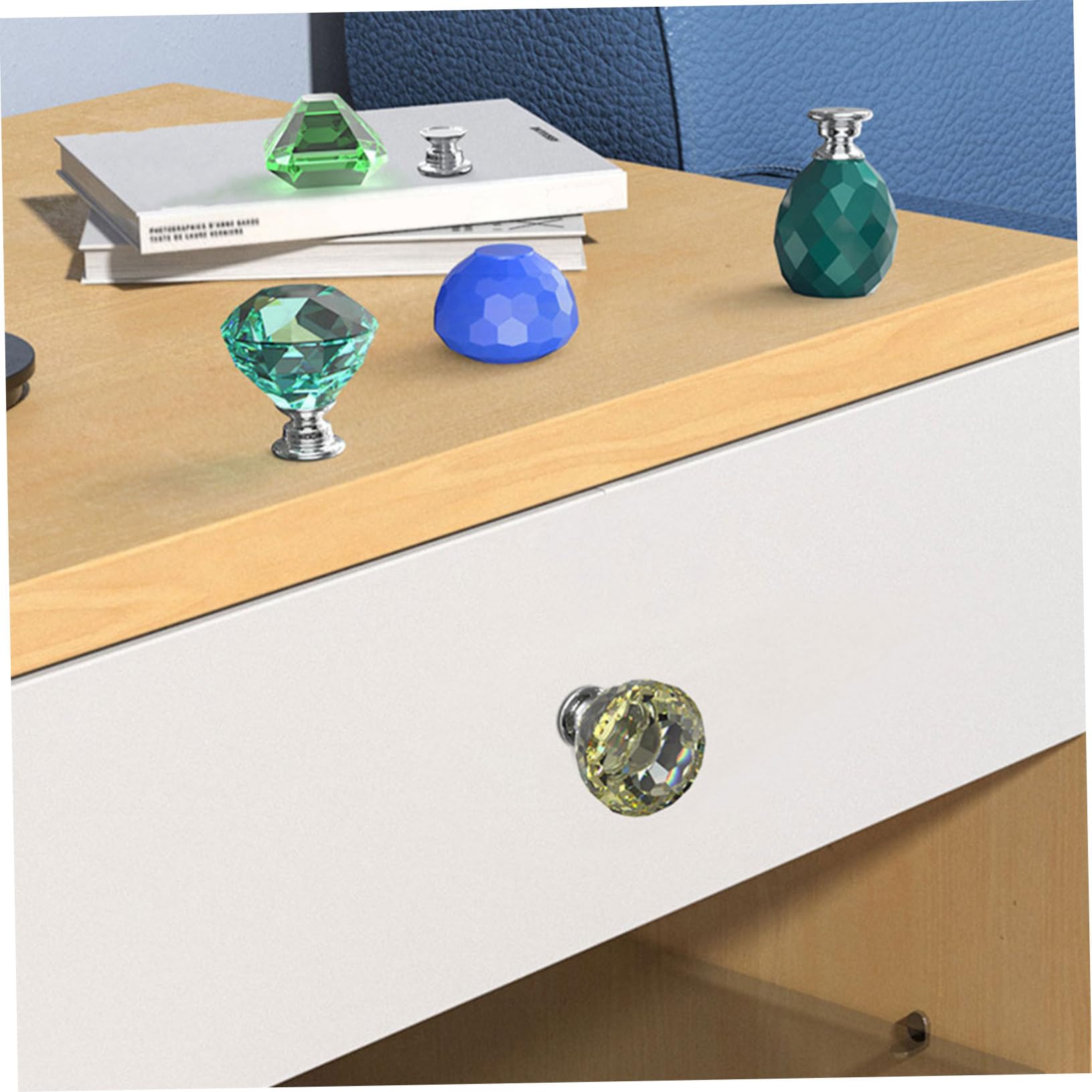 NUOBESTY 5juegos Molde De Manijas De Gabinete Para Base y Tornillos Moldes Para Tiradores De Muebles Diseño Creativo y Funcional