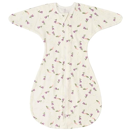 ZIGJOY Shark-Fin - Manta de transición para bebé, saco de dormir de 1.0 tog de transición de 3 a 6 meses, manta de algodón suave para bebé con ZIGJOY Shark-Fin - Manta de transición para bebé, saco de dormir de 1.0 tog de transición de 3 a 6 meses, manta de algodón suave para bebé con