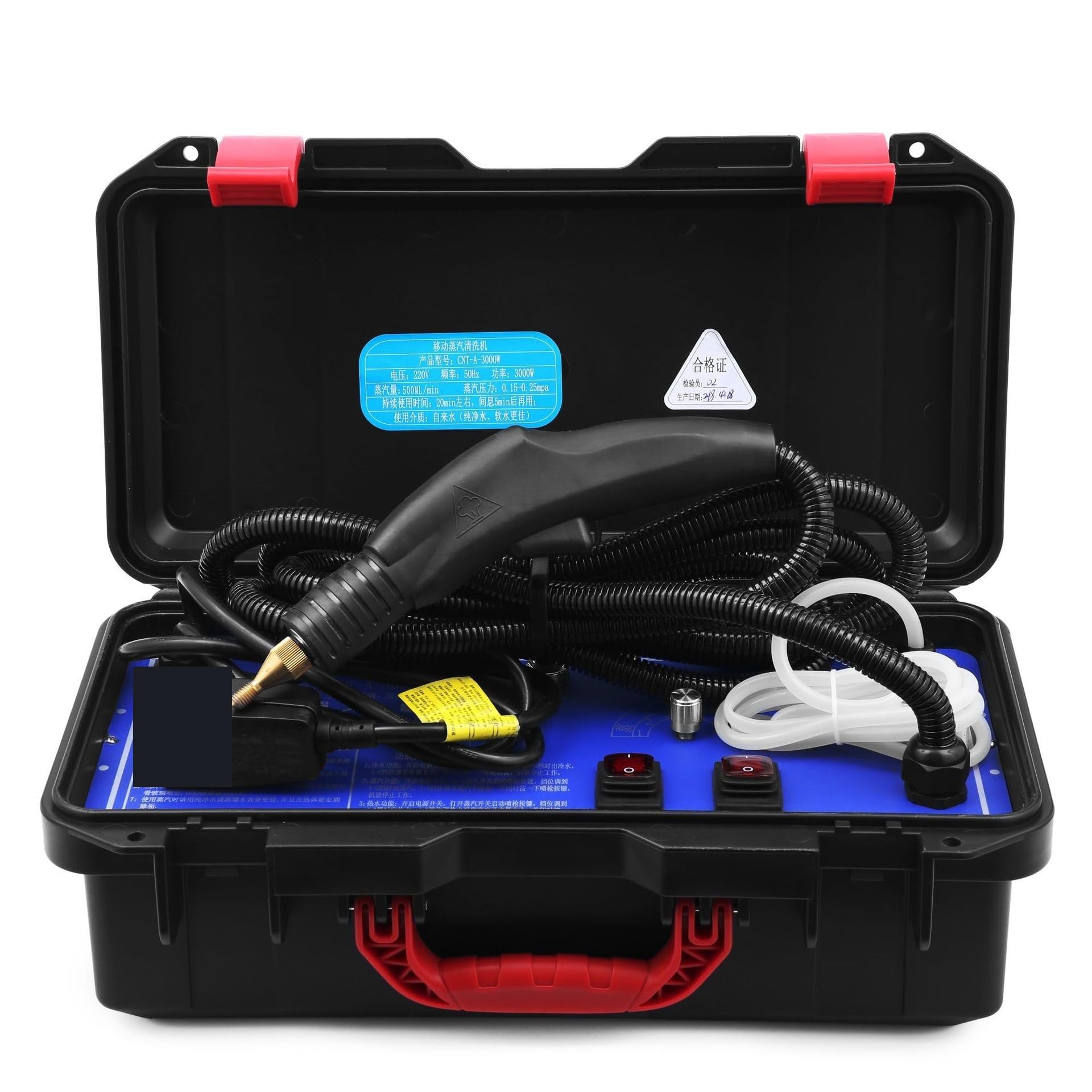 NGTFDCP Handheld Steam Cleaner, Steam Cleaner, High Temperature Range Smoke Cleaning Machine For Floor Air Conditioner, Car for Home, Car, Floor