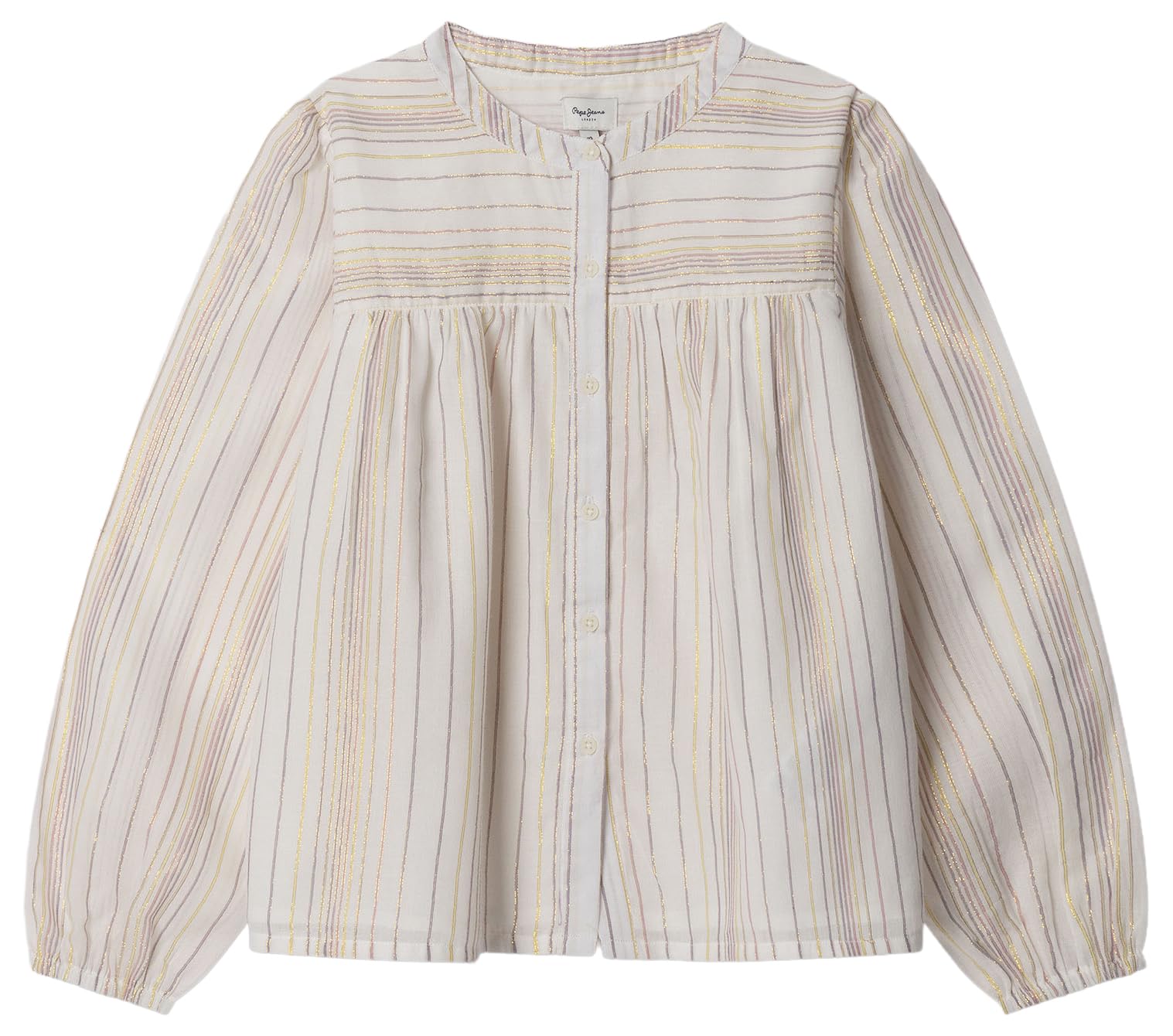 Pepe Jeans Dziewczęca koszula Hinny, biała (mus biały), 10