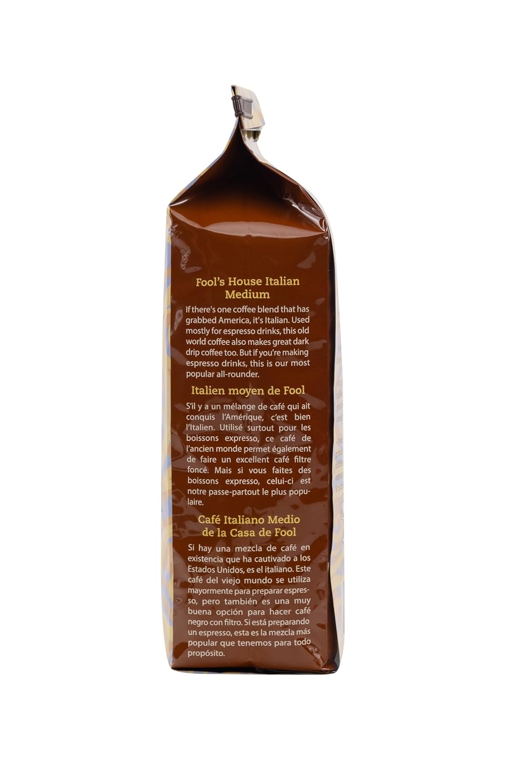 Coffee Fool's House Italian Medium (Whole Bean)