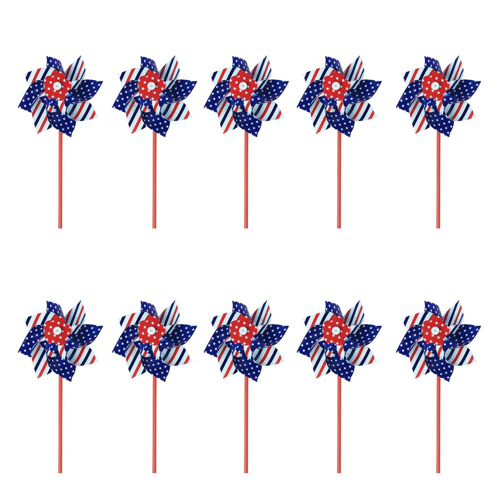 Msioytog 13B Large Decoration Wind Spinner Decorative Pinwheels With Stake Eye Catching For Garden Children Outdoor Activities Garden Decoration