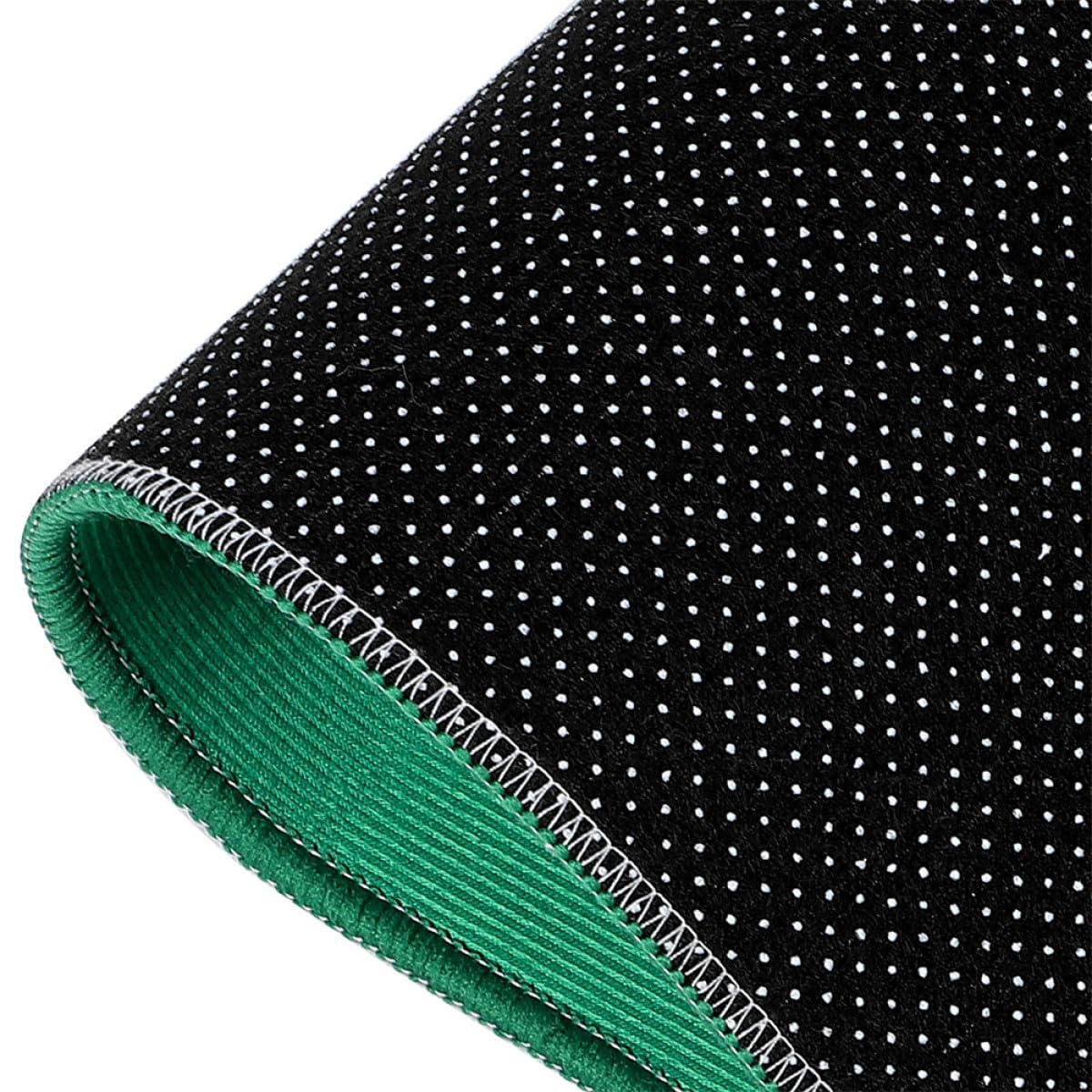 Tappetino da Mahjong Quadrato Verde 70x70 Cm Set 2 Pezzi Copertura Antiscivolo e Fonoassorbente per Tavolo da Gioco Domestico, Accessori per Giochi da Tavolo Riduzione Rumore
