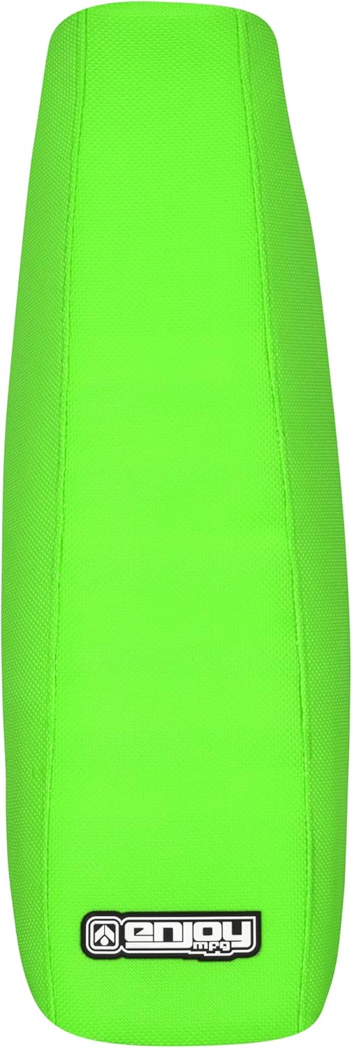 Enjoy Mfg Seat Cover - Compatible with Kawasaki 2001-2013 KX85 KX100 KX 85 KX 100 - #63 (All FLO Green Standard)