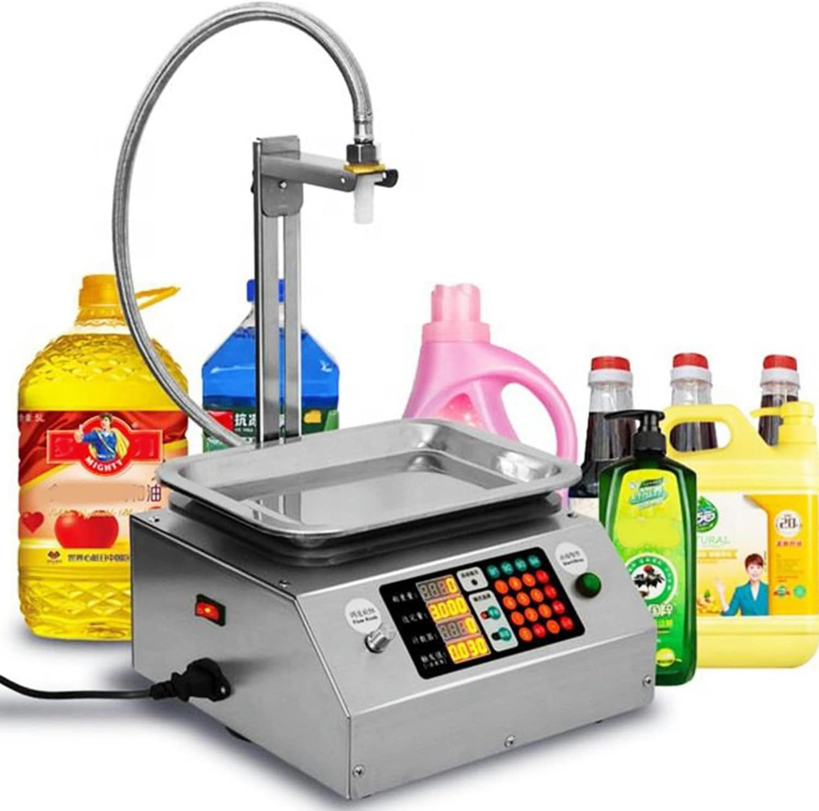Machine de remplissage de liquide automatique pour doser les petites bouteilles