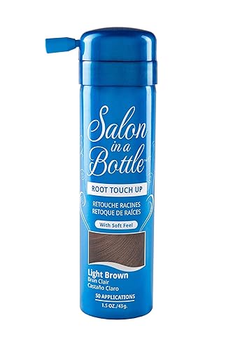 Salon In A Bottle - Spray corrector de raíces temporal instantáneo para cubrir raíces y grises entre viajes al salón - Botella de spray de calidad