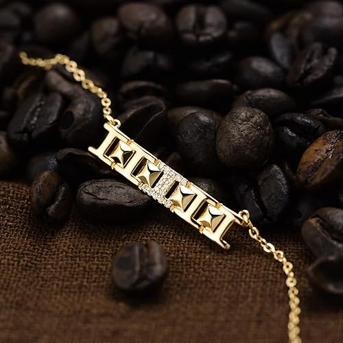 Miniatura 6 de MTMY Collar con colgante de oro para mujer, chapado en oro de 14 quilates, delicado collar de oro simple, joyería delicada