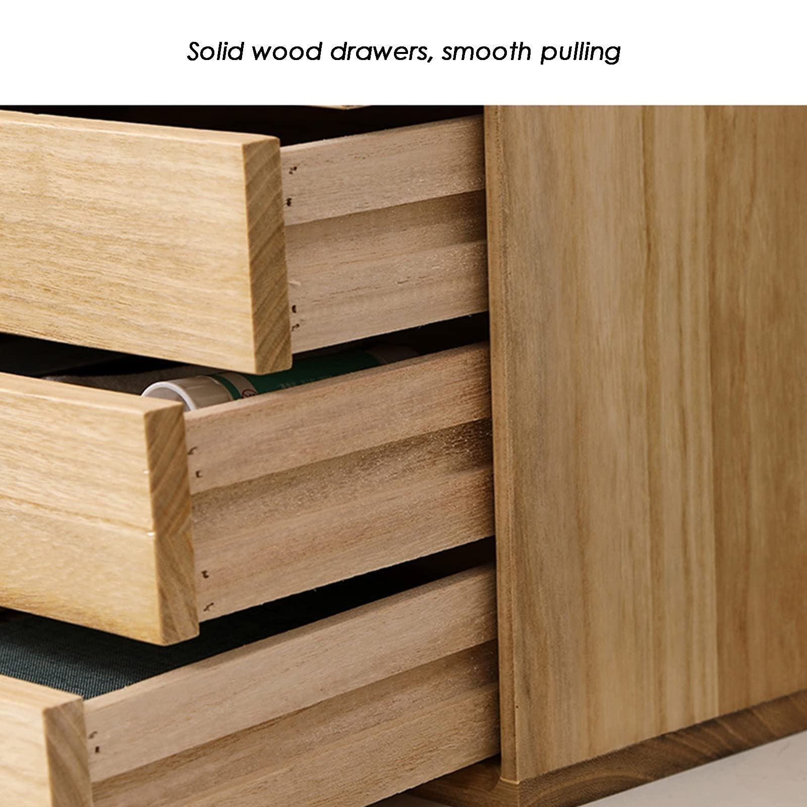 Schedario Da Scrivania - Cassettiera Scrivania - Schedario Da Ufficio, Scatola Portaoggetti Per Forniture Per Ufficio, Cassetto Per Organizer Da Scrivania In Legno Massello, Schedario Piatto ( Color :