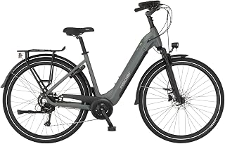 FISCHR E-Bike CITA Move 01 Elektrofahrrad für Damen und Herren, RH 48cm, Heckmotor 50Nm, 36V Akku, Wave-Rahmen