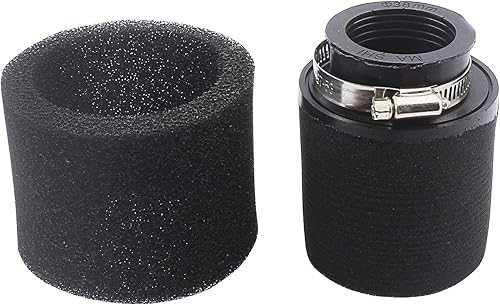Miniatura 5 de Universal 1.496 in 1.535 in 1.575 in Negro Doble Espuma Filtro de rendimiento para 50cc - 90cc 110cc 125cc ATV Quad Scooter Go Kart Moped Pit Dirt
