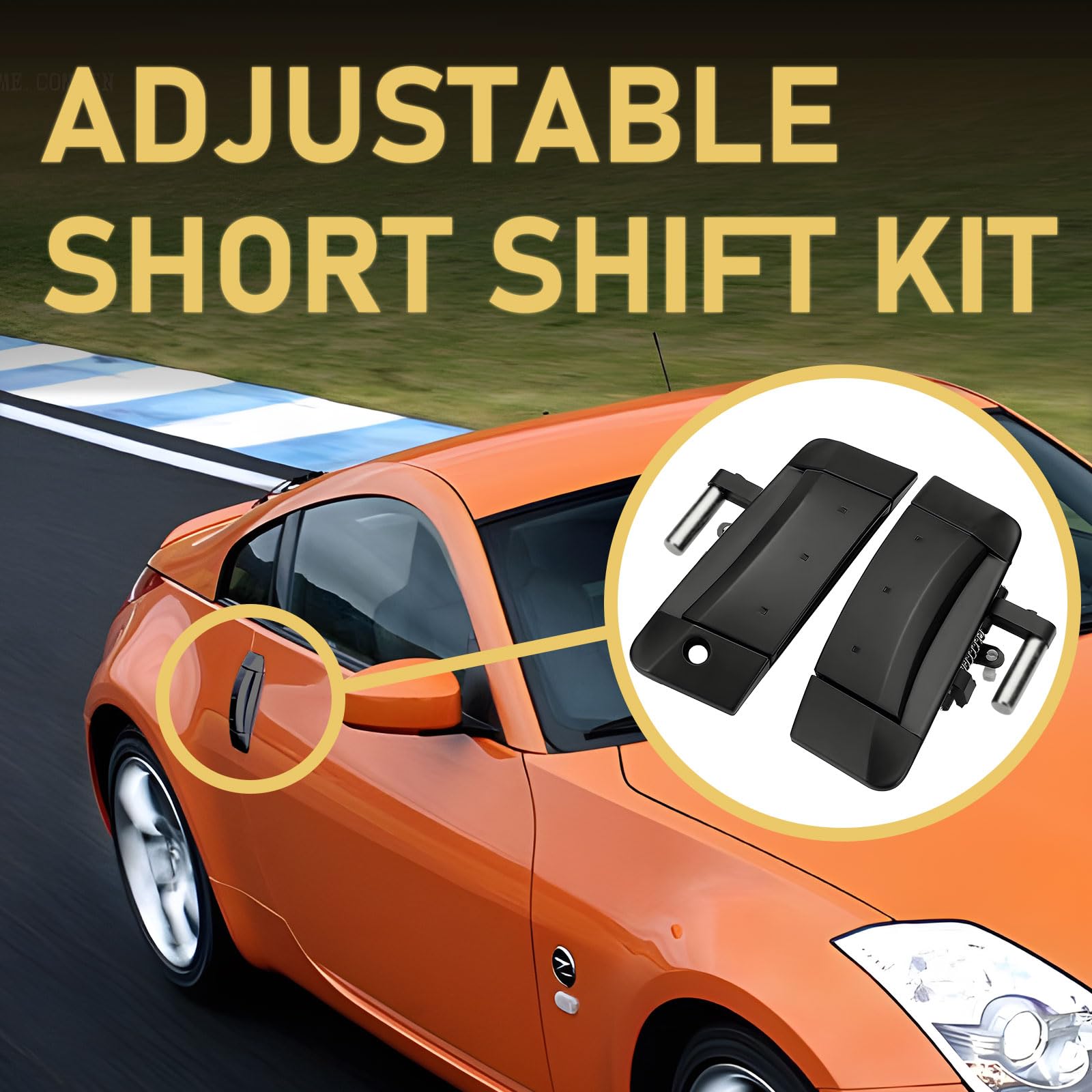 Gagsu Exterior Door Handle Compatible with Nissan 350Z 2003-2009