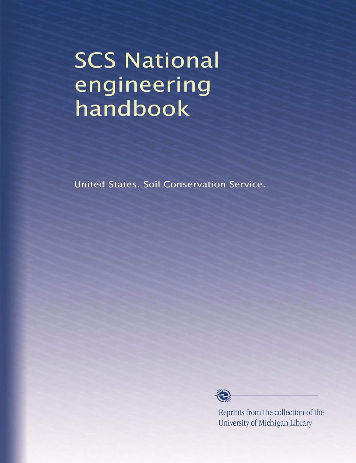 SCS NATIONAL ENGINEERING HANDBOOK SECTION 4 HYDROLOGY visual data 7