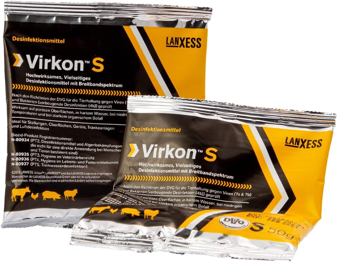 disinfectant 2x 50 g sachet