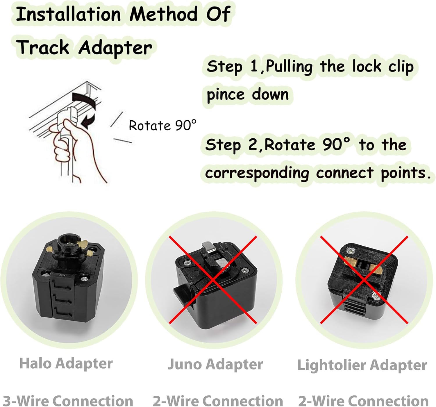 H-Type 2 Track Lights No Bulb, 2 Track Mini Fans Easy Installation Black Plant Growing Kit For House Plants Air Circulation Ventilation No Master Switch