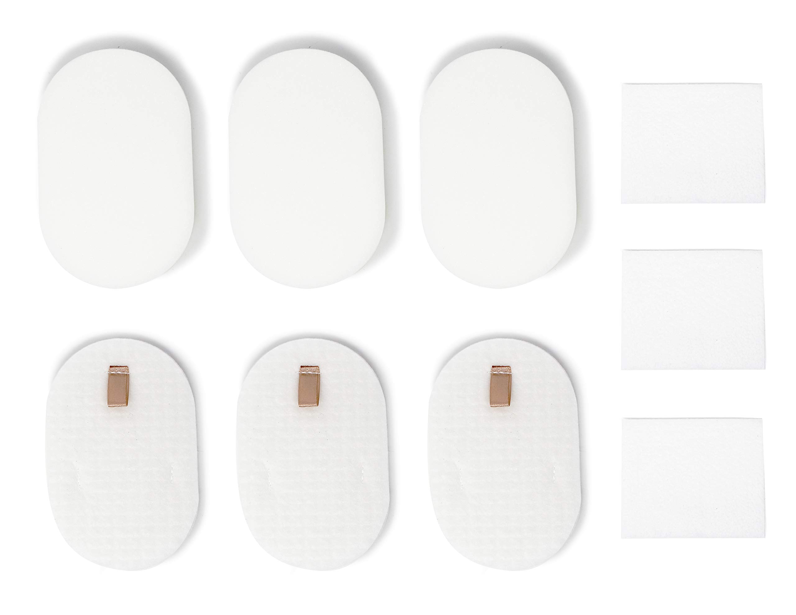 Fette Filter - Vacuum Filter Compatible with Shark Rocket Powerhead Models AH400, AH400C, AH401, AH452, AH452W, AH454Q Part # XFFH400 Foam & Felt Filter Kit & XEXFH400 Post-Motor Filter 3 Sets