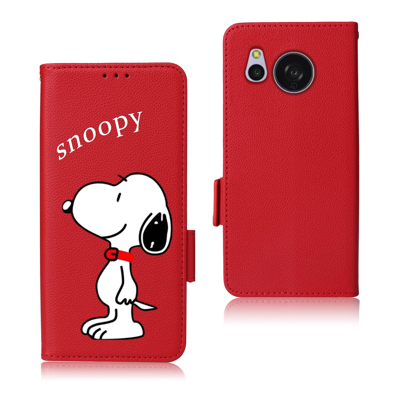 スヌーピー　スマホ　手帳型ケース　汎用カバー　新品未開封とユーズドセット スヌーピー スマホ 手帳型ケース 汎用カバー 新品未開封と