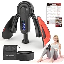 Oberschenkeltrainer 10-100 lbs Beintrainer f r Zuhause mit Widerstandsb ndern & Trainingsposter Multifunktionaler Beckenbodentrainer f r Frauen & M nner Adduktoren & Abduktoren Trainingsger t