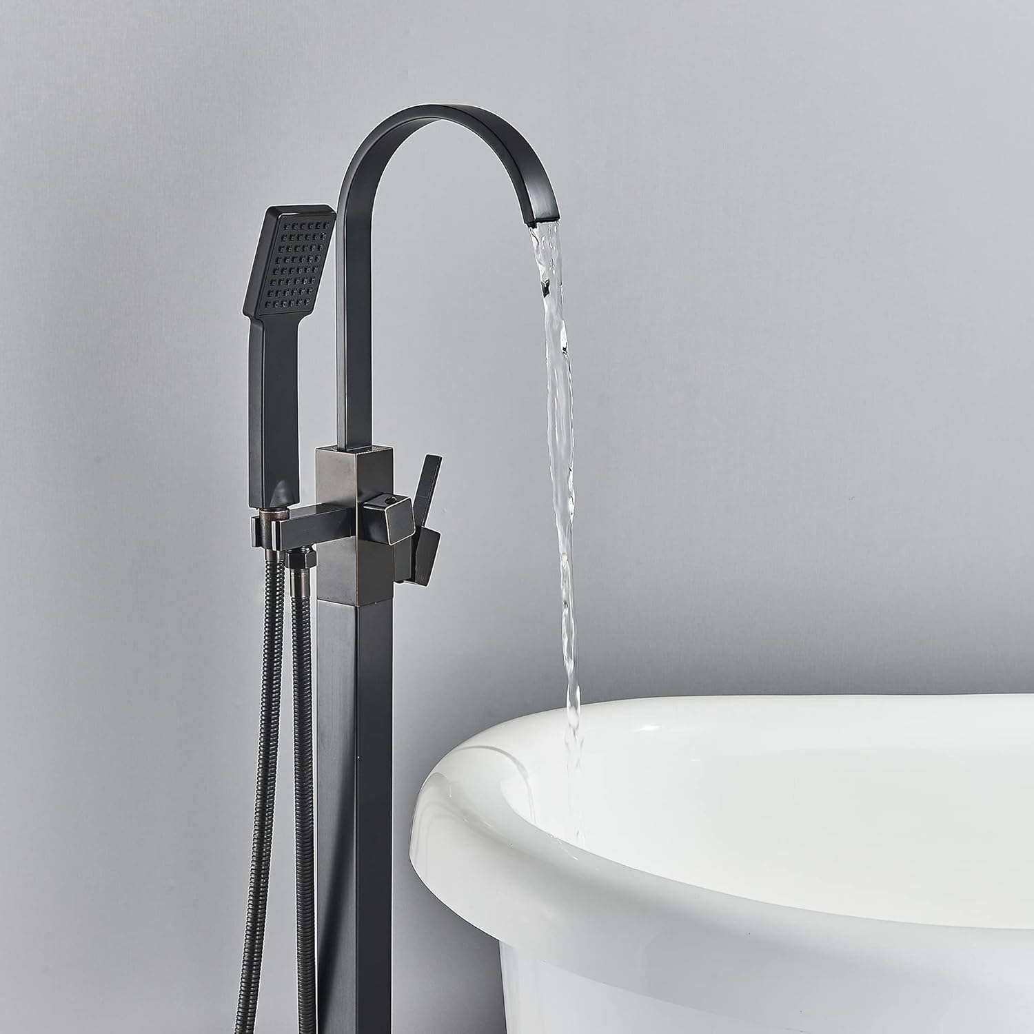 Super Deal Product Votamuta Floor Mount Freestanding Bathtub Faucets Tub Filler Single Handle Shower Faucets with Handheld Shower Tub Faucets Oil Rubbed Bronze Review Product Votamuta Floor Mount Freestanding Bathtub Faucets Tub Filler Single Handle Shower Faucets with Handheld Shower Tub Faucets Oil Rubbed Bronze
