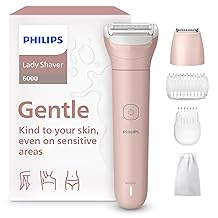 Philips Lady Shaver Series 6000 - Cordless, Wet & Dry Electric Shaver, 3-Blade Shaving System, for Legs, Body & Bikini, 80 Mins. Runtime, Model BRL137/00