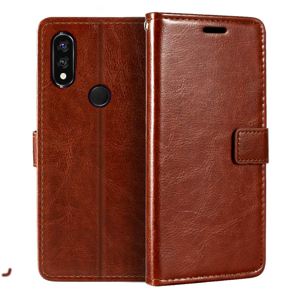 Shantime Gionee K5 Wallet Case Premium Pu Leather Magnetic Flip