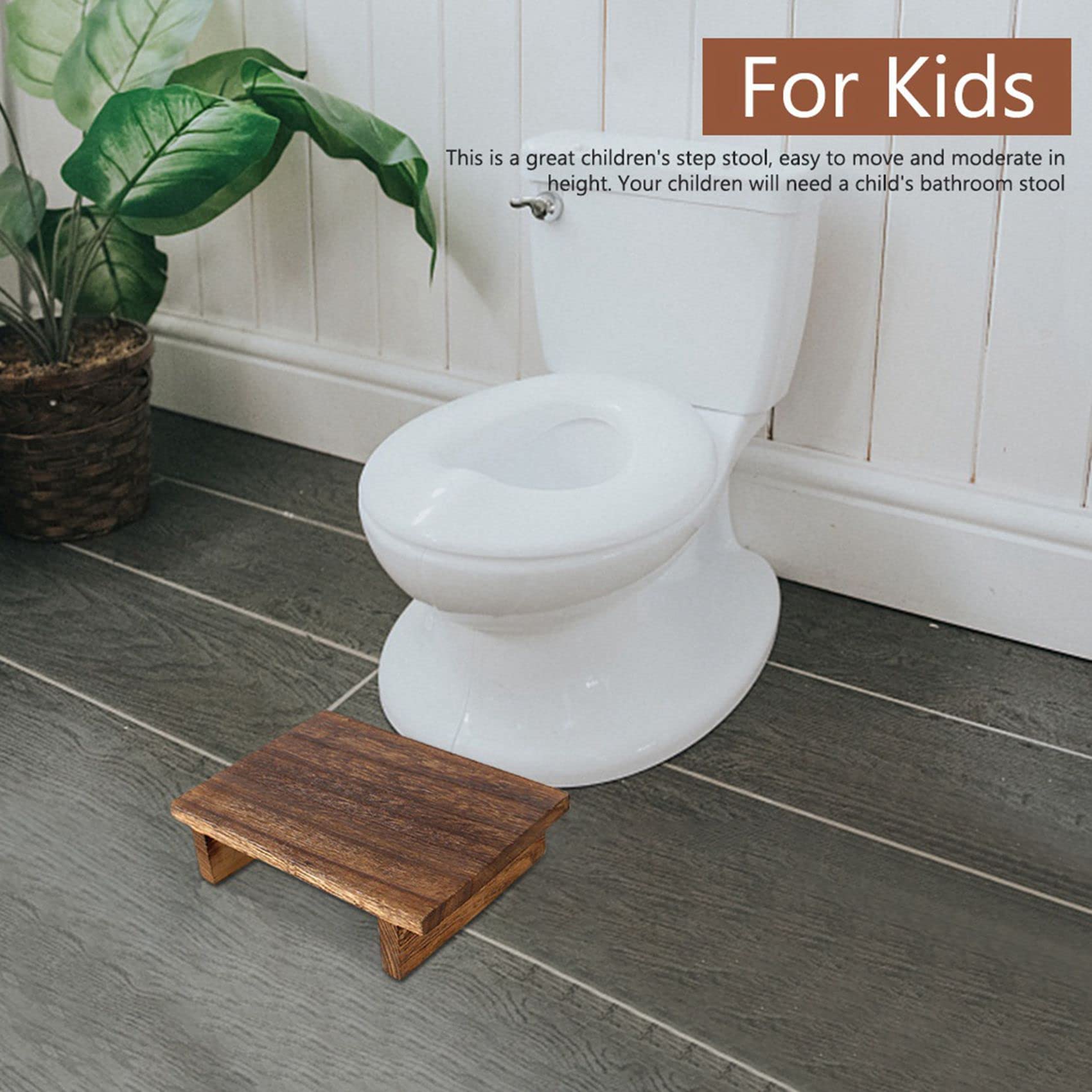 Taburete de madera resistente para adultos, cama alta, cocina, baño y armario, taburete para un alcance seguro y cómodo, perfecto para uso doméstico