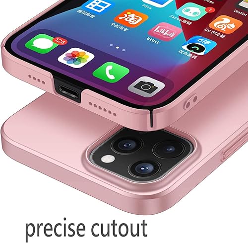 Miniatura 6 de Funda protectora delgada para iPhone 13 Pro Max 13 Pro Max protege de golpesarañazosdeslizamientoshuellas acabado mate Funda rígida de policarbonato