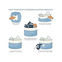 Vista 9 de OrganiHaus - Canasta tejida extragrande, alta y suave para almacenamiento de lavandería, sala de estar, almohadas y mantas, bohemia, 15 x 18