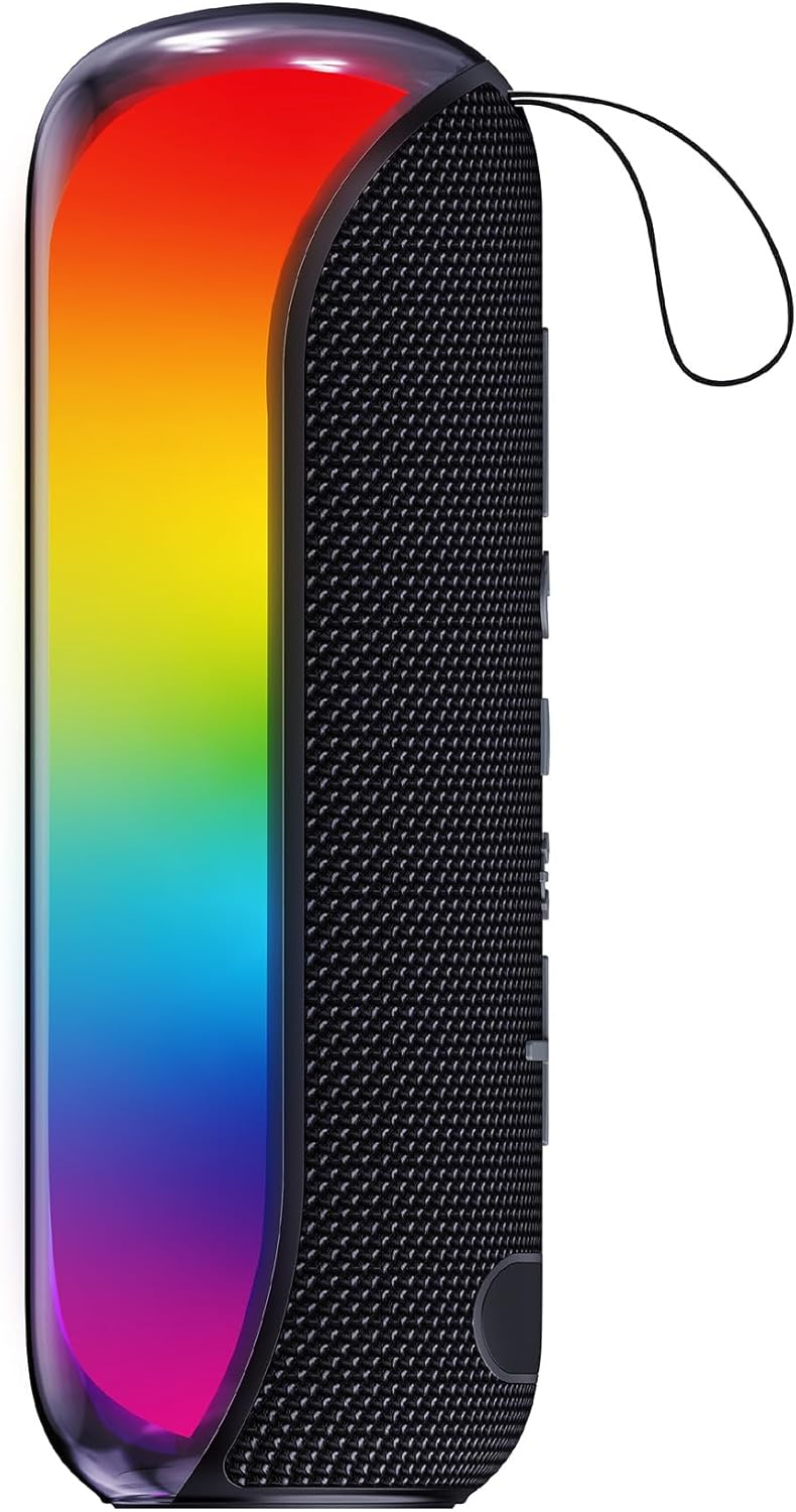 styletech Portable Bluetooth Speaker with Front Face Full LED