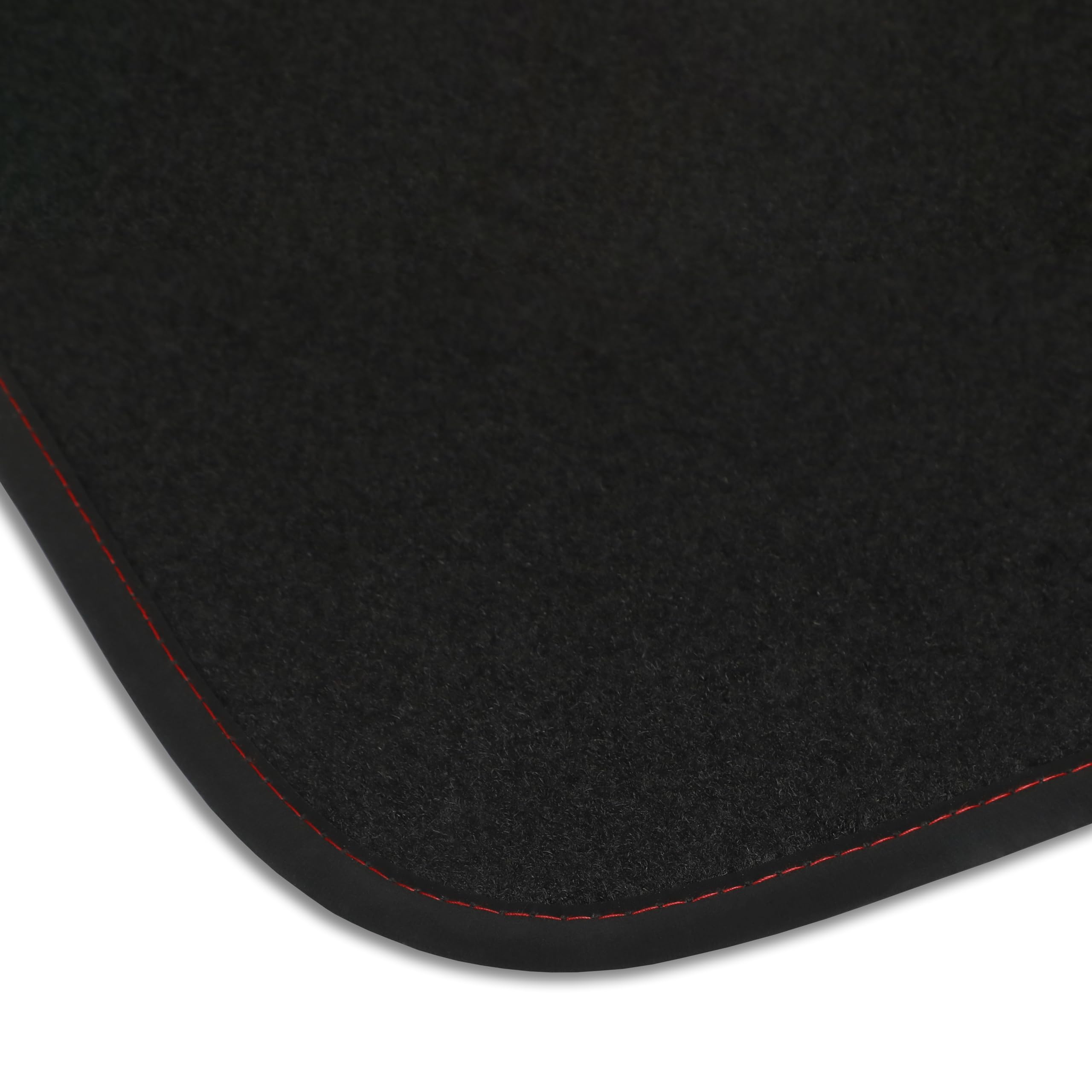 Tappetini compatibili con Fiat 500X 2015-2025 Lato passeggero con sistema di fissaggio sport, kit tappetini auto personalizzati, set tappeti in moquette, tappeto auto