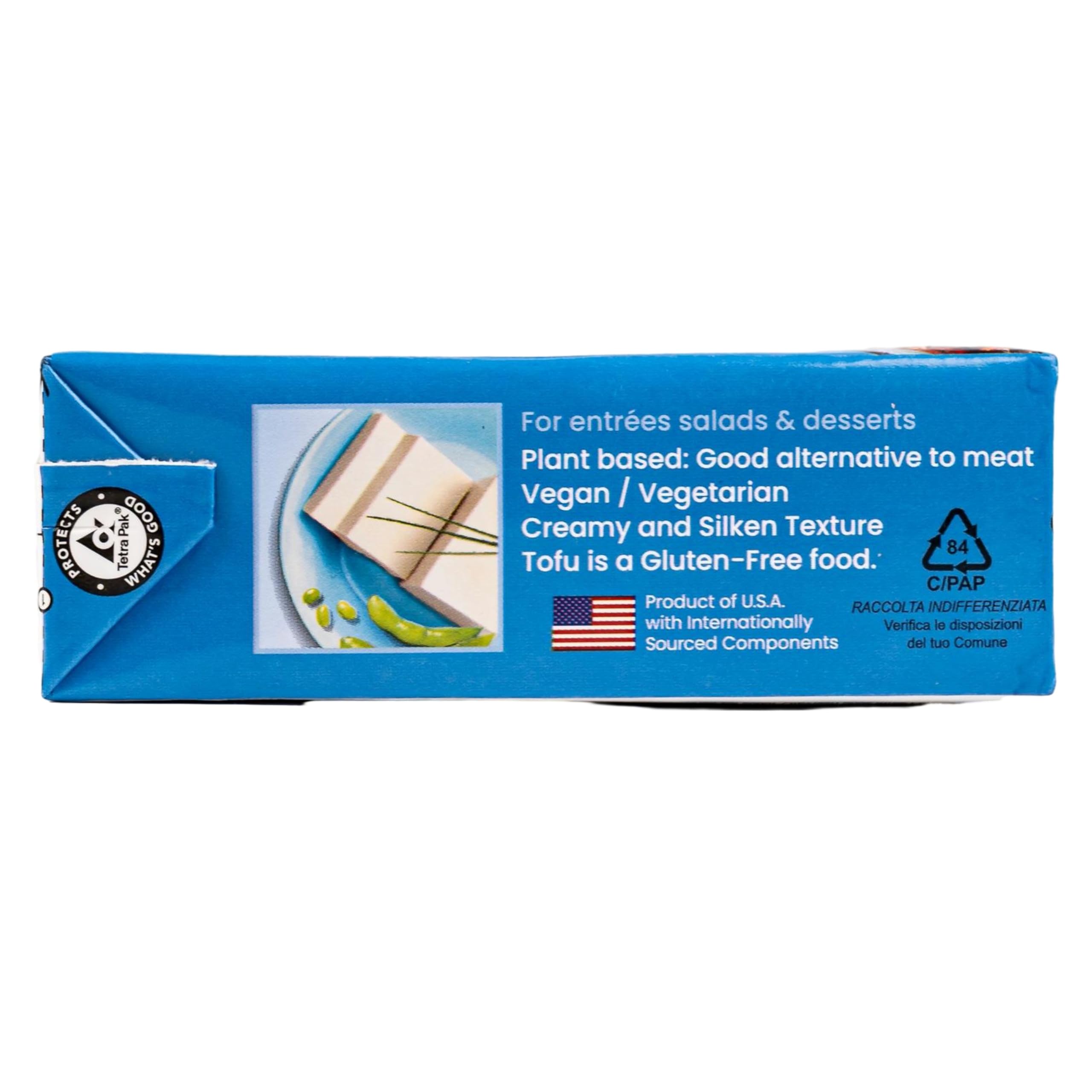 3er Pack Silken Tofu Firm in 307 g Packung (Shelf Stable) - Seidentofu hergestellt aus ausgesuchten Sojabohnen 100% Vegan