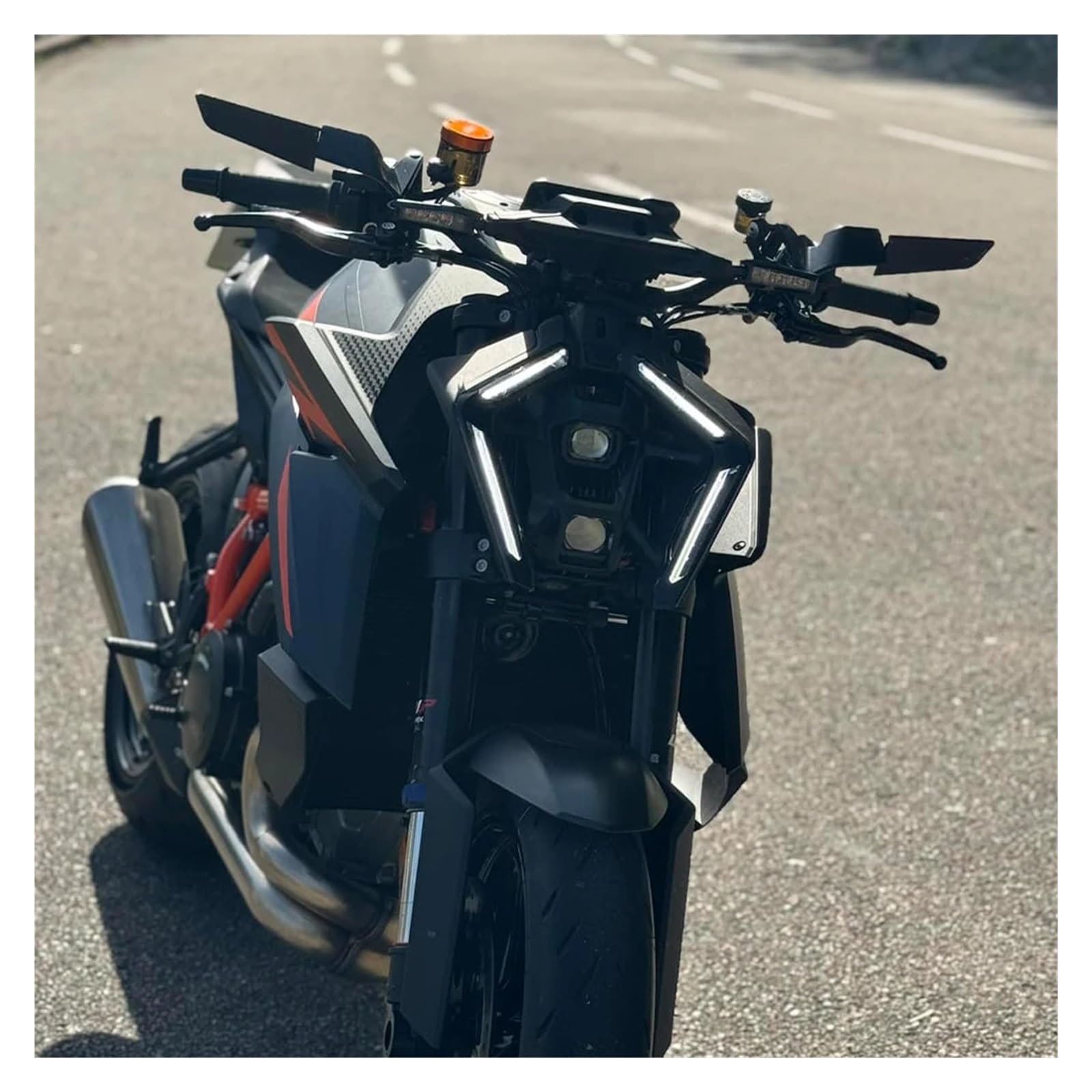 Amazon | KTM 1390 2024 バイク用バックミラー ステルス スポーツ