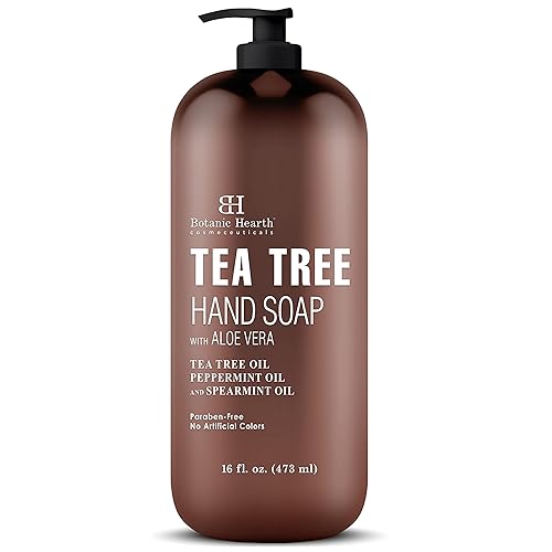 Miniatura 2 de Botanic Hearth Advanced Care - Jabón de manos hidratante con aceite de ricino, extracto de cáscara de limón y menta, suave e hidratante para manos